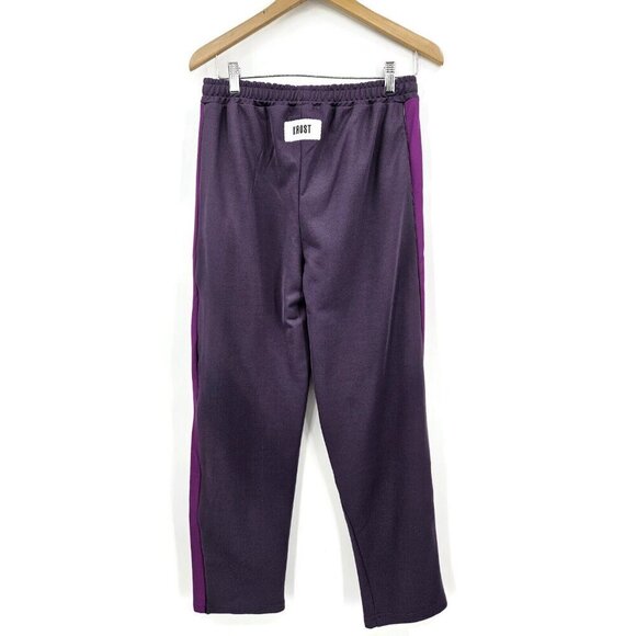 NWOT Krost Piped Warm Up Pants Mens S Mysterioso Purple Joggers - Picture 5 of 8